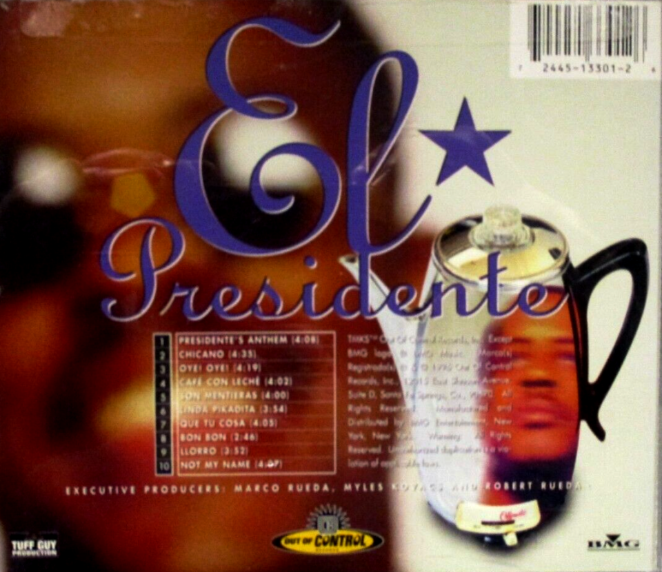 EL PRESIDENTE - PELIGRO CAFE CON LECHE (CD) (1996)