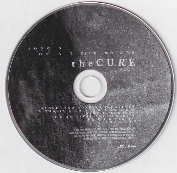 THE CURE - SONGS OF A LOST WORLD (CD) (2024)