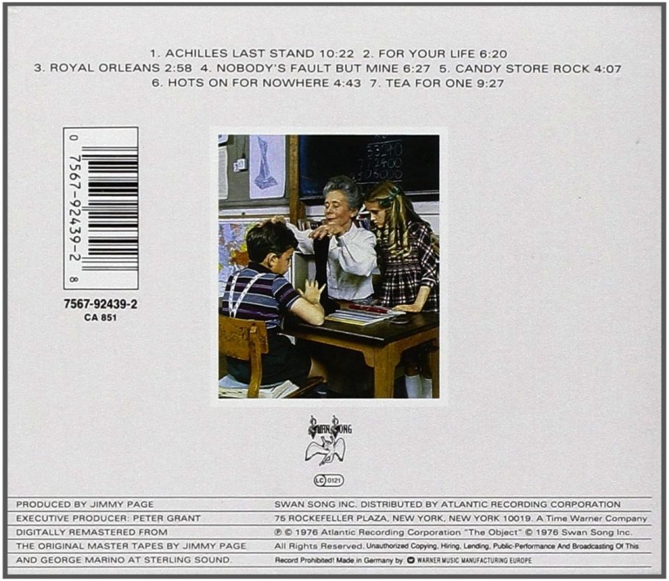 LED ZEPPELIN - PRESENCE (1976)(CD)