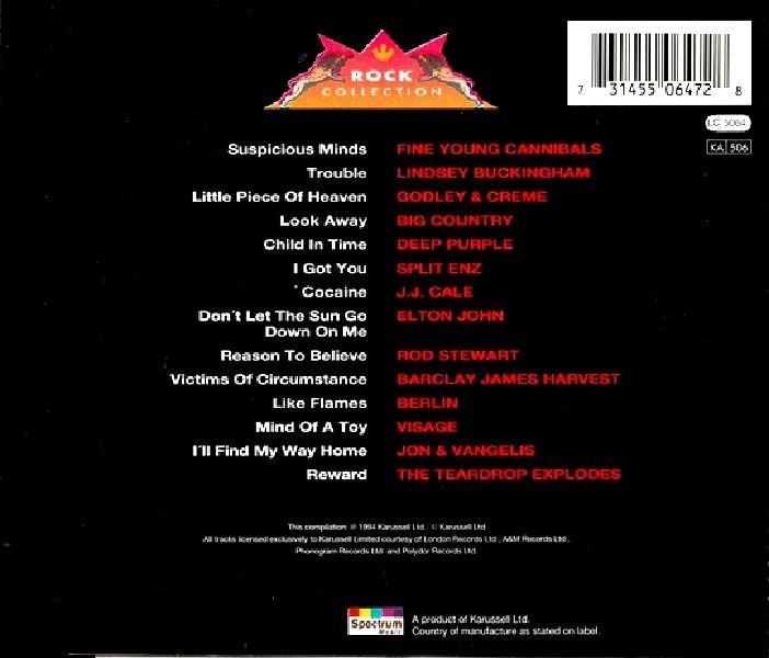 REASON TO BELIEVE / SOFT ROCK COLLECTION - VARIOUS (CD) (1994)