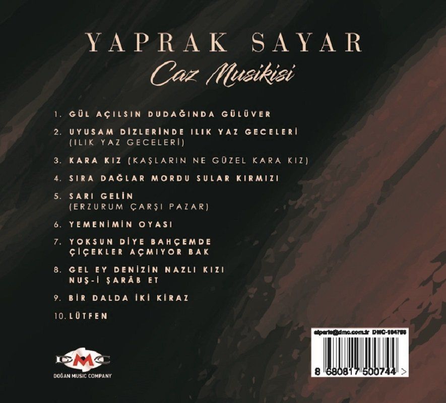 YAPRAK SAYAR - CAZ MUSİKİSİ (CD)