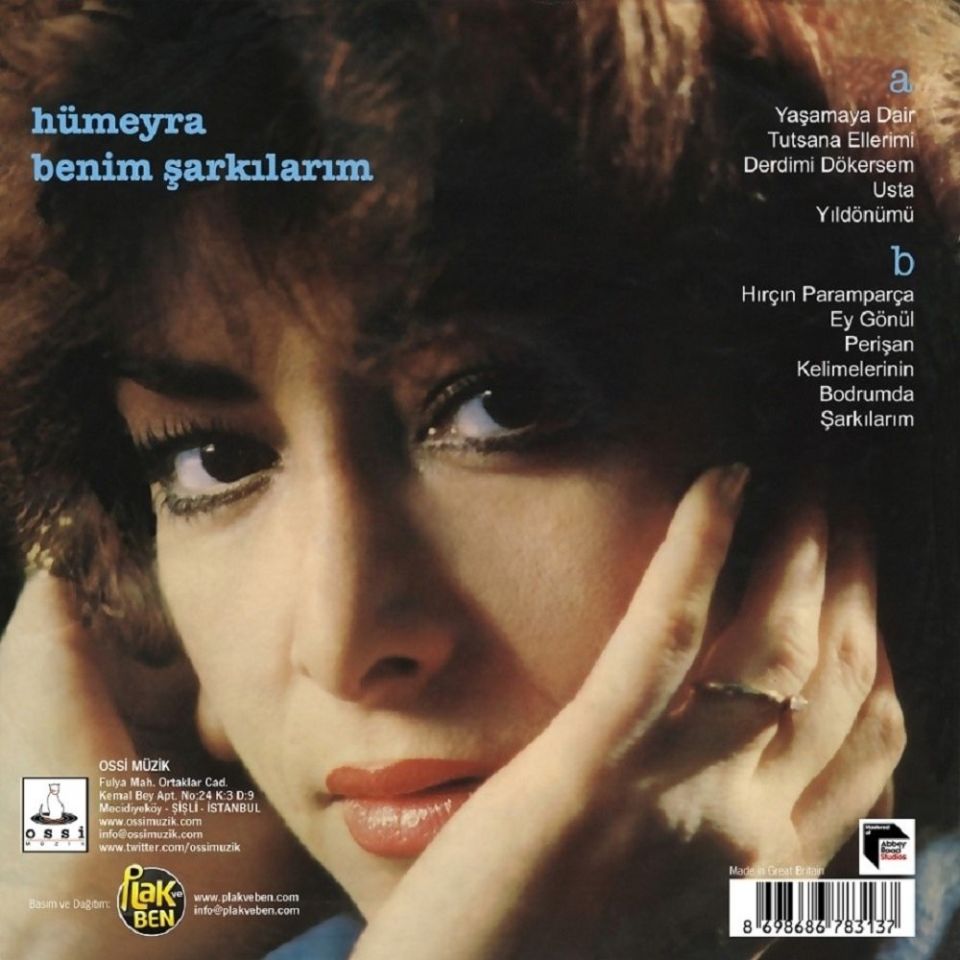 HÜMEYRA - BENİM ŞARKILARIM (LP)