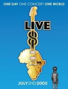 VARIOUS ARTISTS  '4 DVD' - LIVE 8  'ONE DAY, ONE CONC