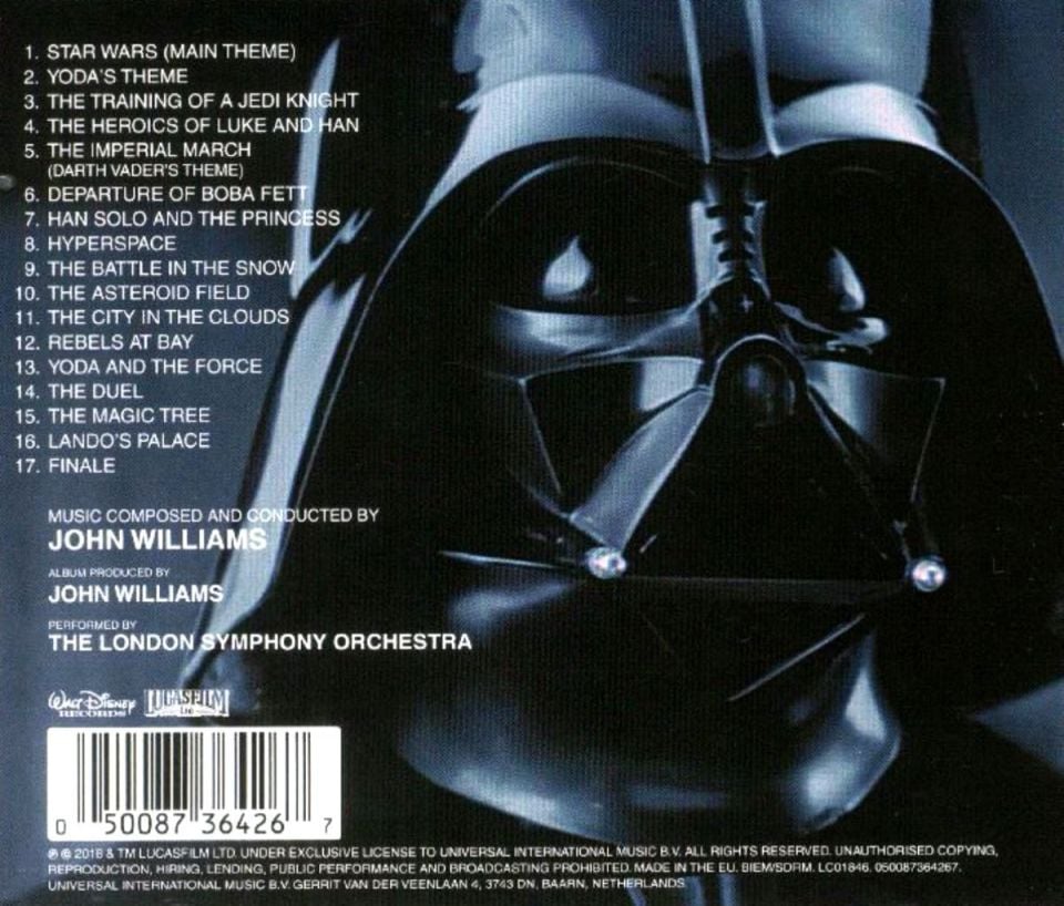 JOHN WILLIAMS - STAR WARS: THE EMPIRE STRI