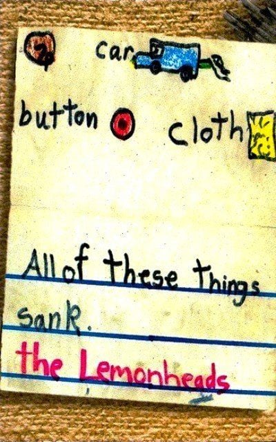 LEMONHEADS, THE - CAR BUTTON CLOTH (MC)