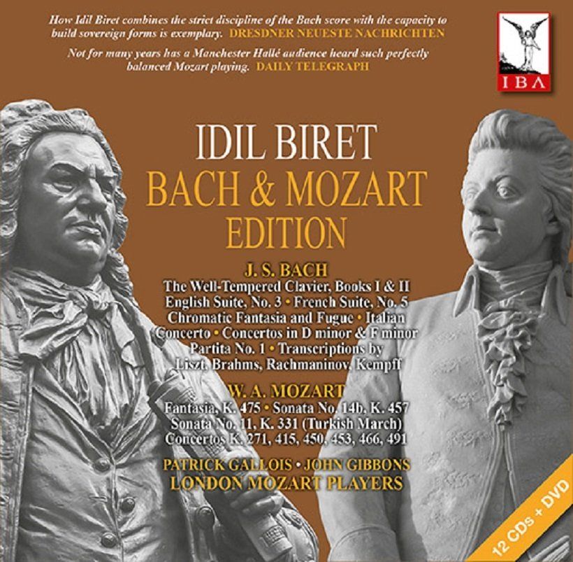 İDİL BİRET - BACH & MOZART EDITION(12 CD+1 DVD)