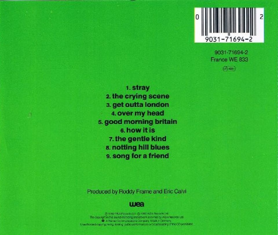 AZTEC CAMERA - STRAY (CD) (1990)