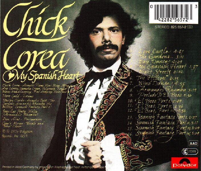 CHICK COREA - MY SPANISH HEART (CD) (1985)