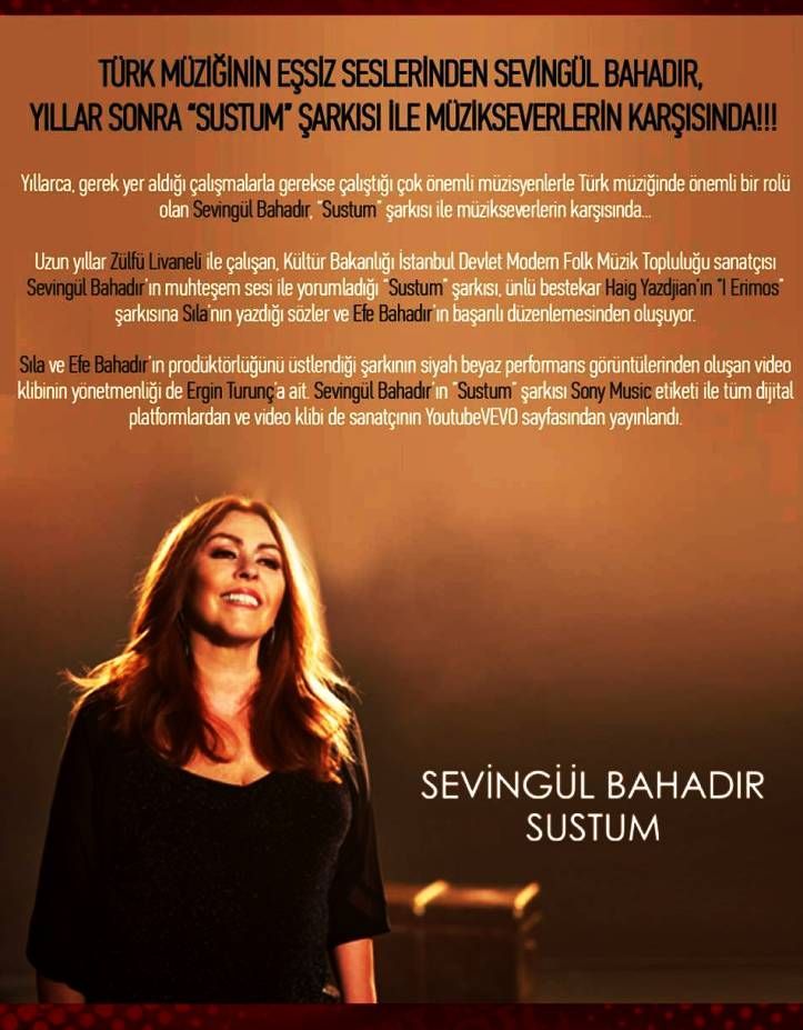 SEVİNGÜL BAHADIR - SUSTUM