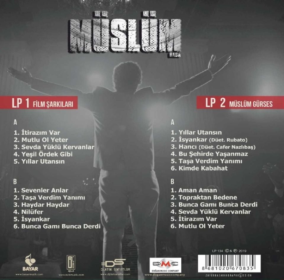 MÜSLÜM BABA - FİLM MÜZİKLERİ (2 LP)