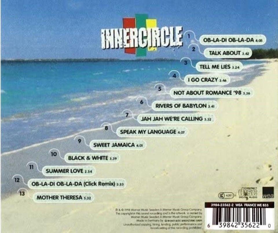 INNER CIRCLE - JAMAIKA ME CRAZY