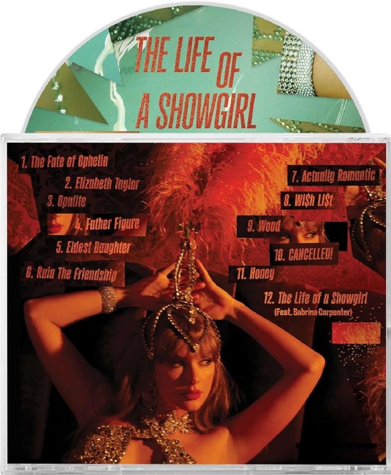 TAYLOR SWIFT - THE LIFE OF A SHOWGIRL (LP)(2025)