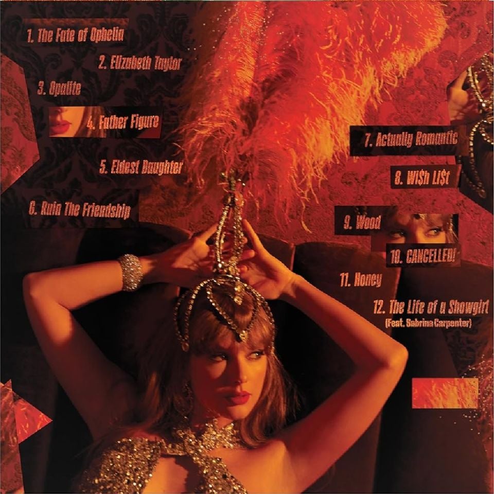TAYLOR SWIFT - THE LIFE OF A SHOWGIRL (LP)(2025)