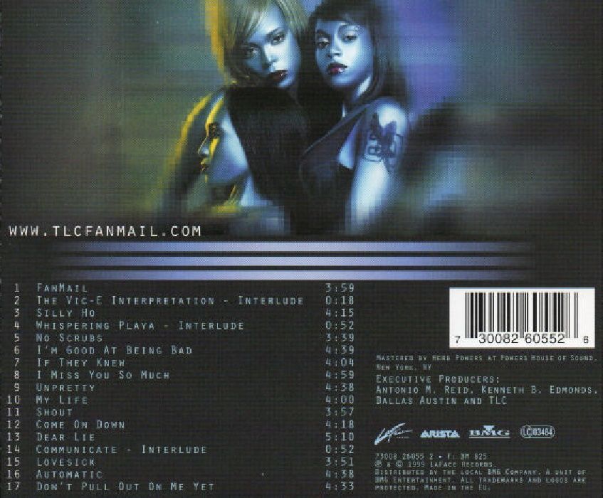 TLC - FAN MAIL (CD) (1999)