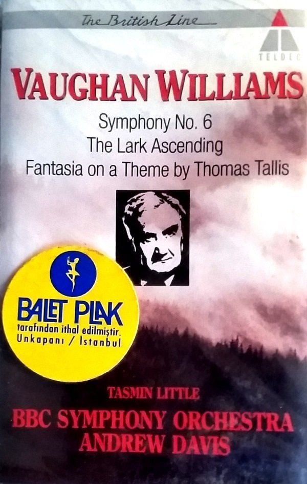 VAUGHAN WILLIAMS - SYMPH. NO 6 / THE LARK ASCENDING (MC)