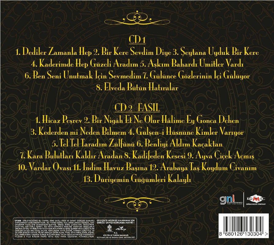 AJDA PEKKAN & MUAZZEZ ABACI - SOLO & DUET & FASIL (2 CD)