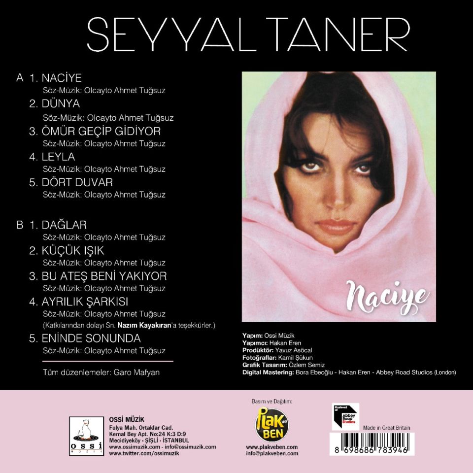 SEYYAL TANER - NACİYE (LP)