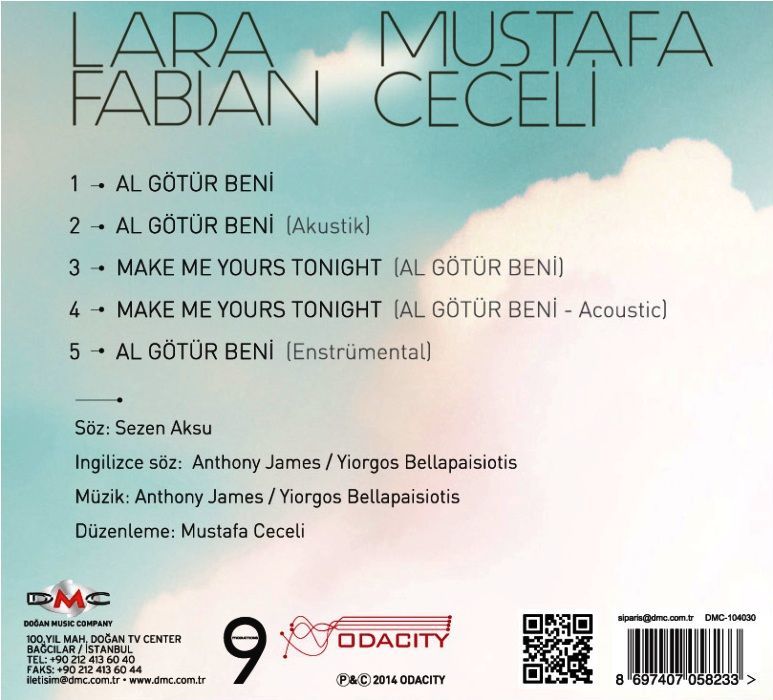 MUSTAFA CECELİ & LARA FABIAN - AL GÖTÜR BENİ
