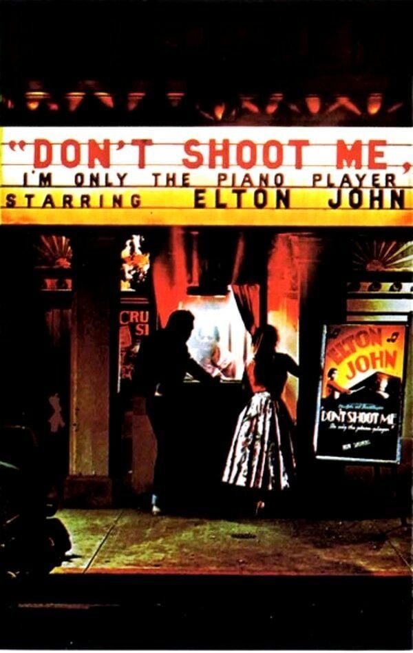 ELTON JOHN - DONT SHOOT ME IM OLNLY THE PIANO PLAYER (MC) (1989)