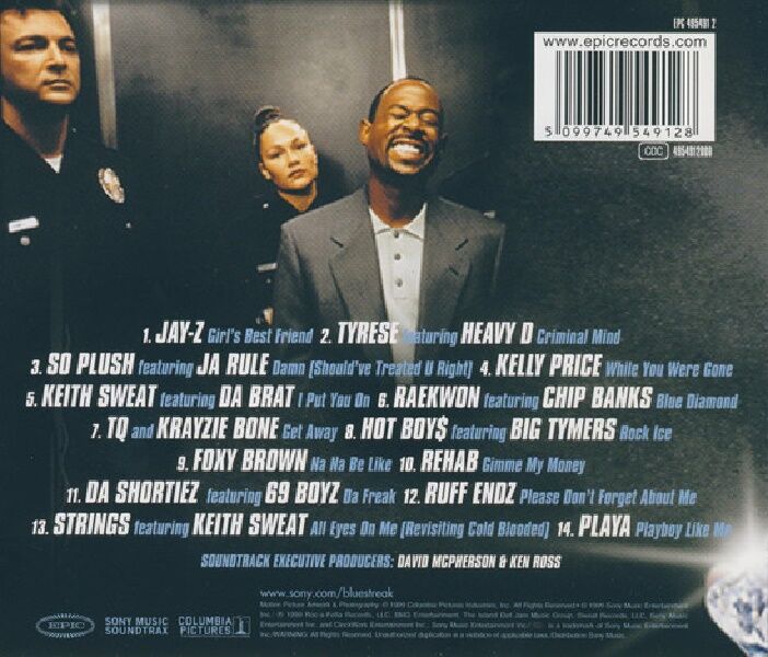 BLUE STREAK - SOUNDTRACK (CD) (1999)