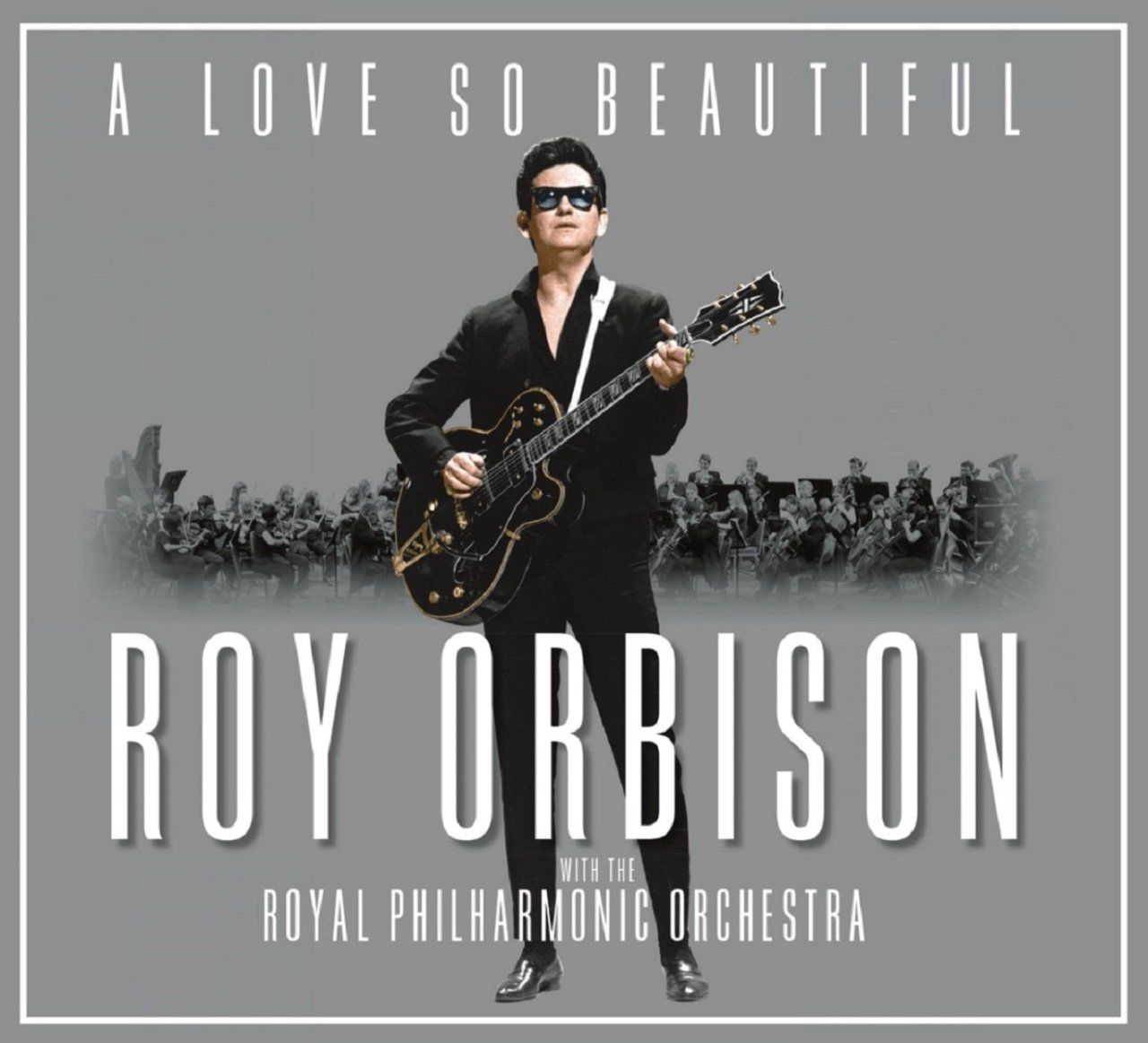 ROY ORBISON WITH THE ROYAL PHILHARMONIC ORCHESTRA  - A LOVE SO BEAUTIFUL (LP)
