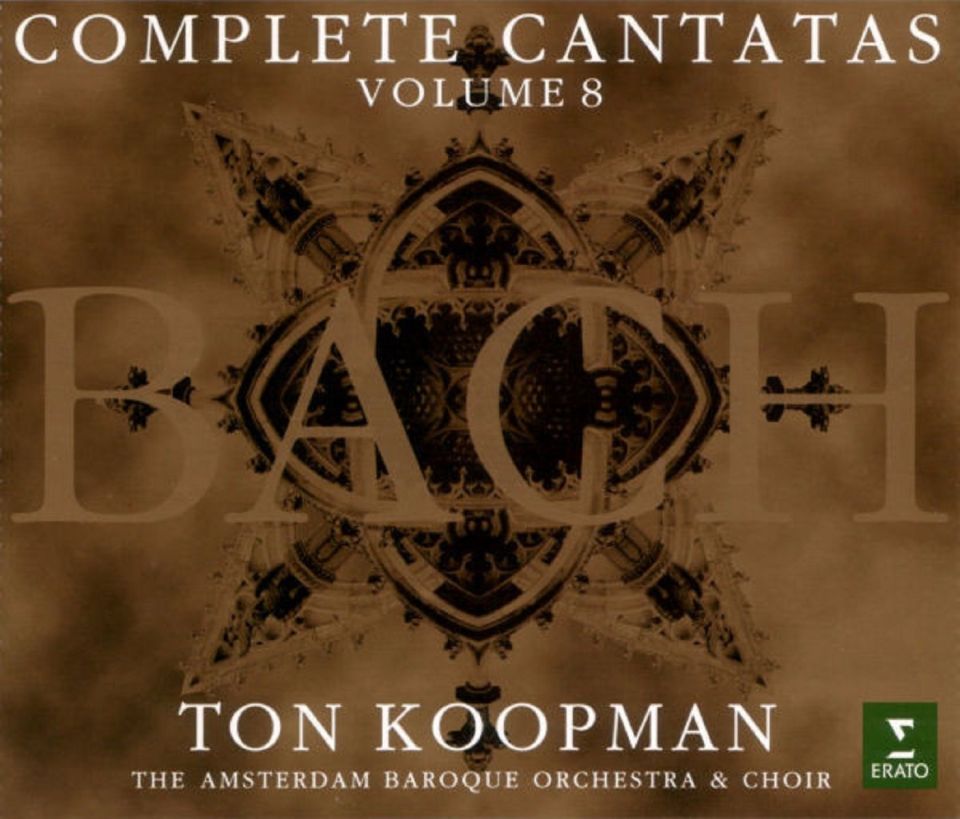 TON KOOPMAN - BACH COMPLETE CANTANAS VOLUME 8 (3 CD) (1999)