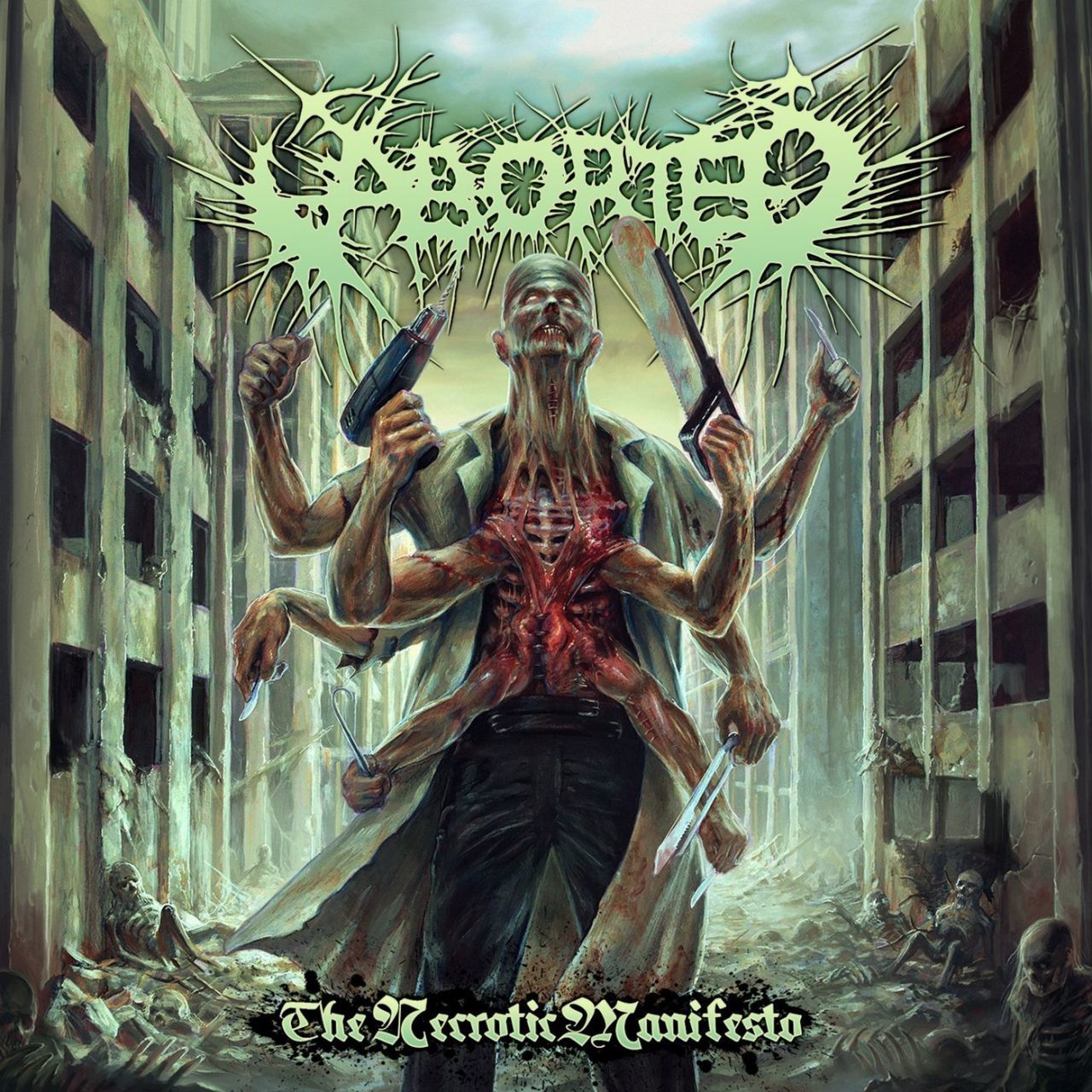 ABORTED - THE NECROTIC MANIFESTO(LP&