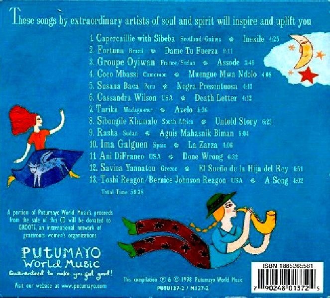 VARIOUS - WOMEN OF SPIRIT (CD) (1998)