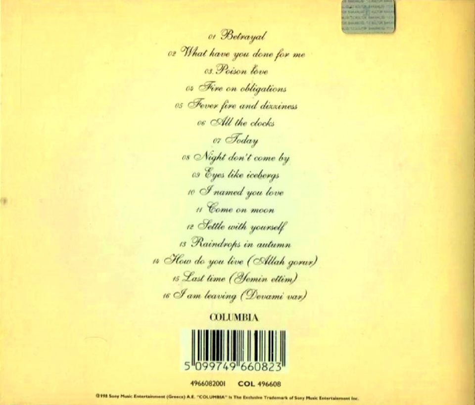 MANDO - BETRAYAL (CD) (1998)