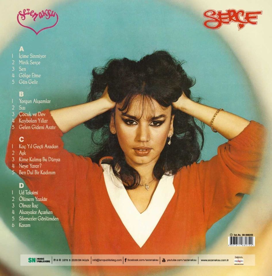 SEZEN AKSU - SERÇE (2 LP)