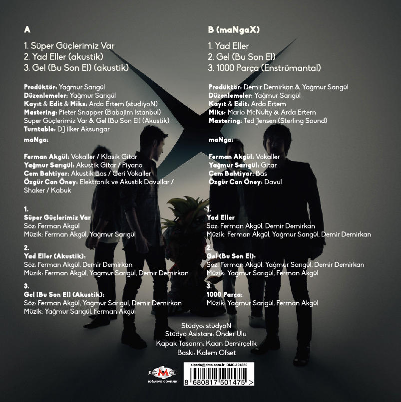 MANGA - X (LP)
