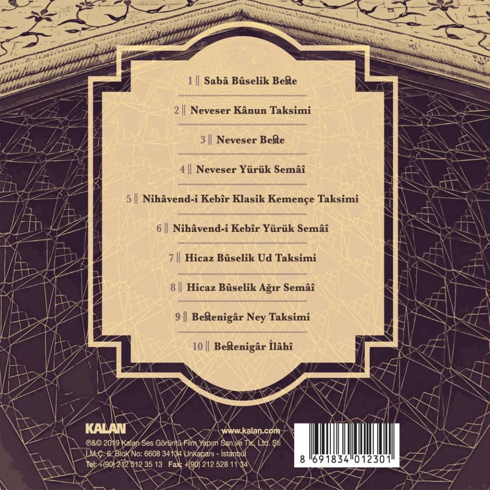 SERDA TÜRKEL OTER – HAMMAMİZADE İSMAİL DEDE EFENDİ