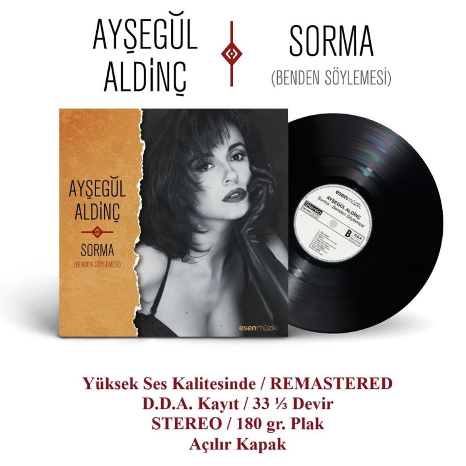 AYŞEGÜL ALDİNÇ - SORMA / BENDEN SÖYLEMESİ (LP)