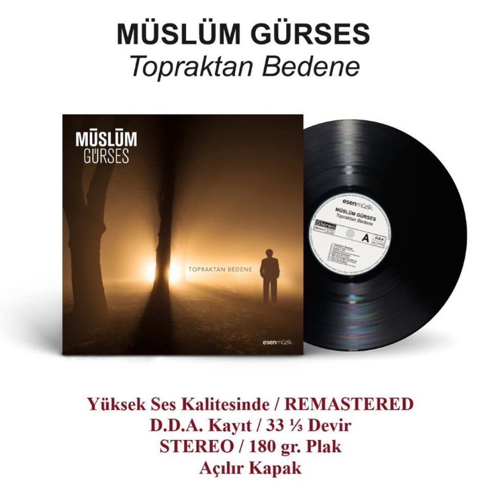 MÜSLÜM GÜRSES - TOPRAKTAN BEDENE (LP)