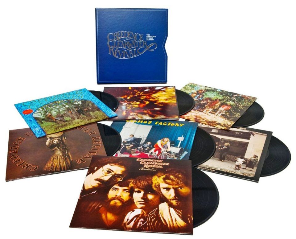CREEDENCE CLEARWATER - THE COMPLETE STUDIO ALBUMS (LIMITED EDITION) (LP)