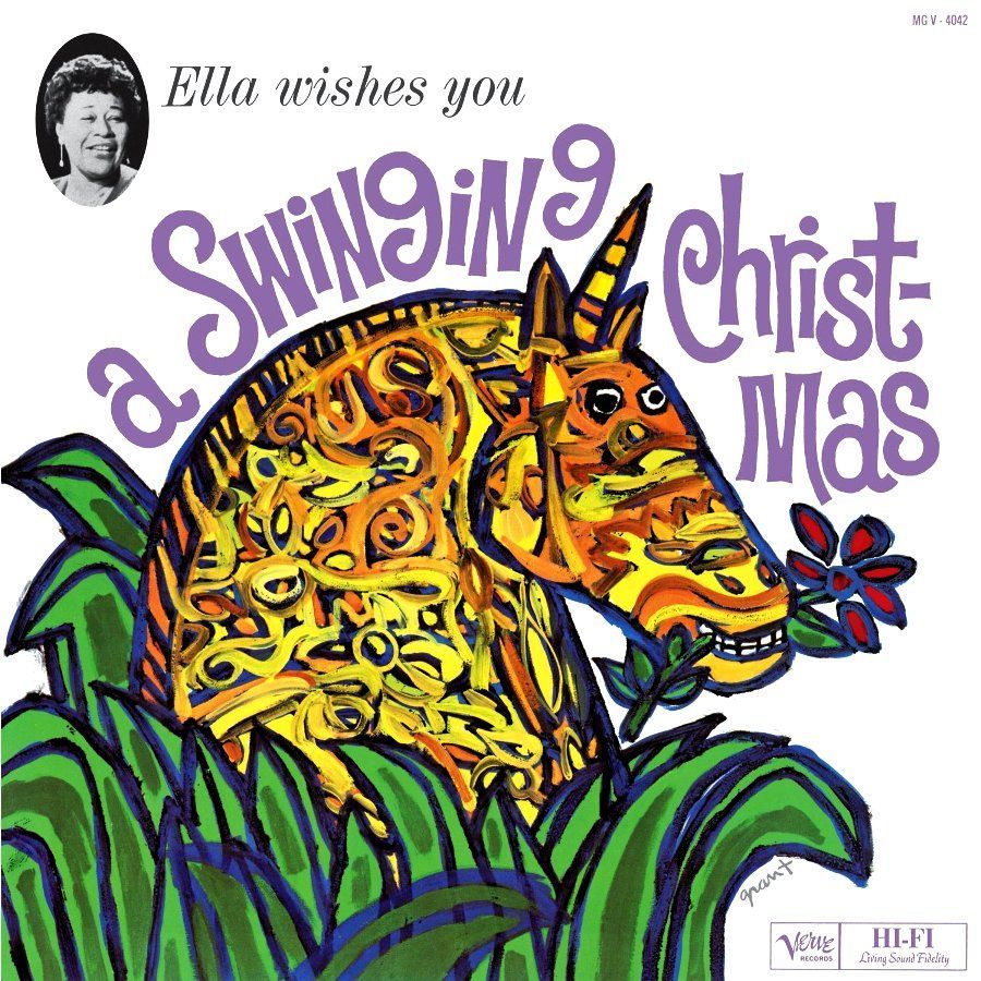 ELLA FITZGERALD - WISHES YOU A SWINGING CHRISTMAS (LIMITED EDITION 180 GR.LP+MP3 DOWNLOAD VOUCHER)