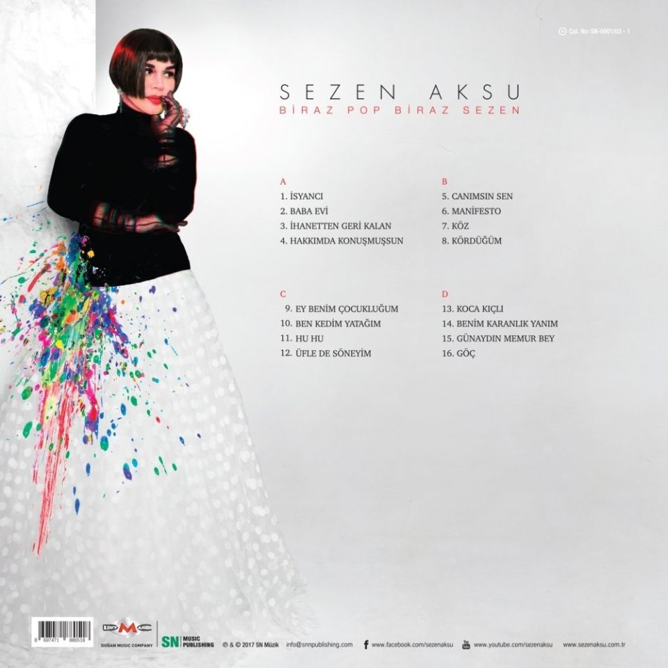 SEZEN AKSU - BİRAZ POP BİRAZ SEZEN (2 LP)