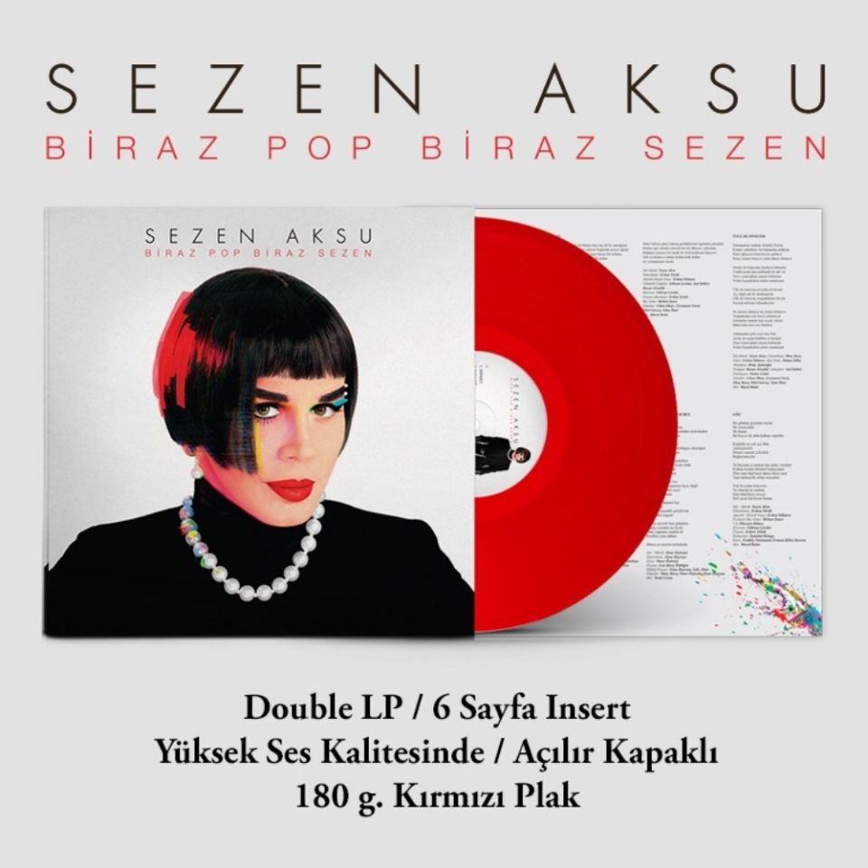 SEZEN AKSU - BİRAZ POP BİRAZ SEZEN (2 LP)