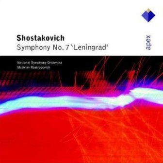 SHOSTAKOVICH - SYMPHONY NO.7 LENINGRAD NATIONAL SYMPHONY ORCHESTRA MSTISLAV ROSTROPOVICH