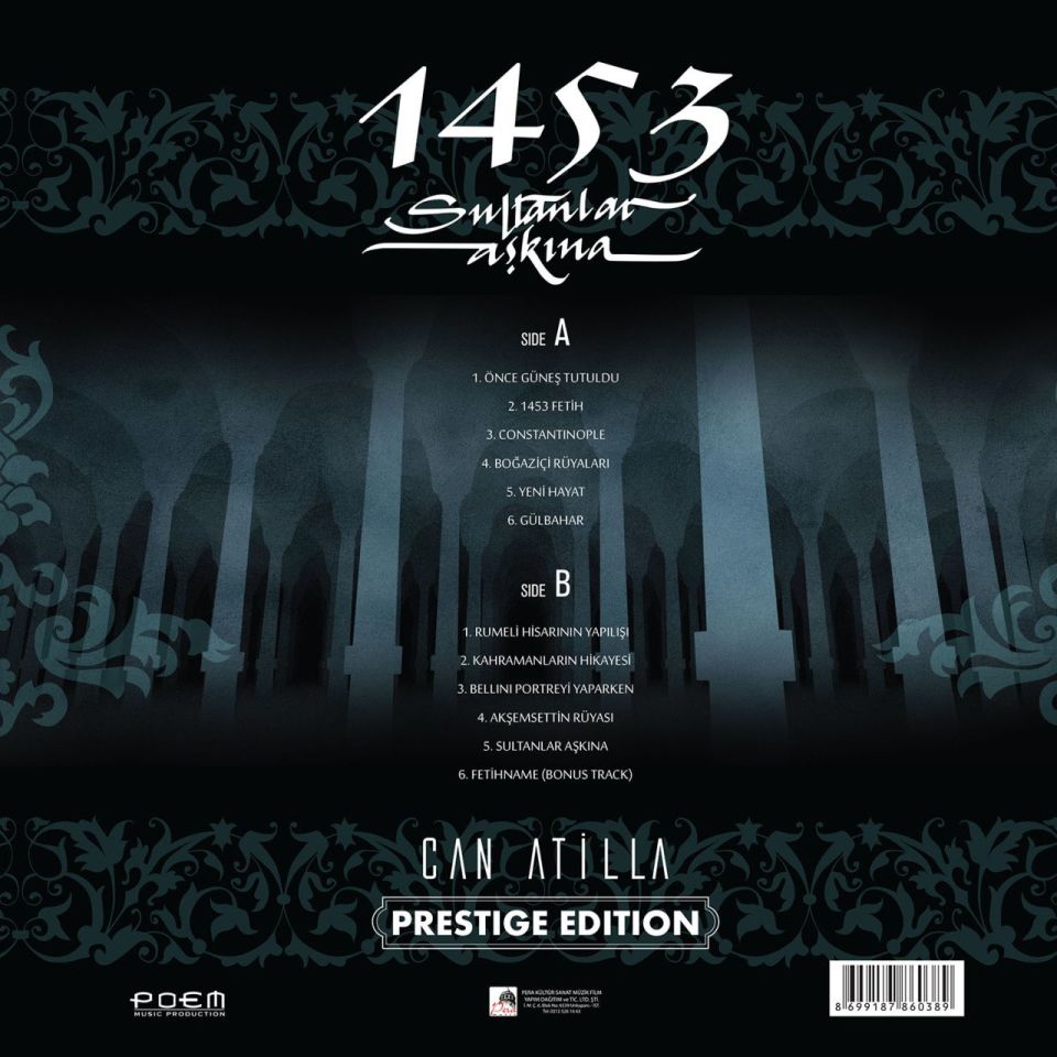 CAN ATİLLA - 1453 SULTANLAR AŞKINA (LP)