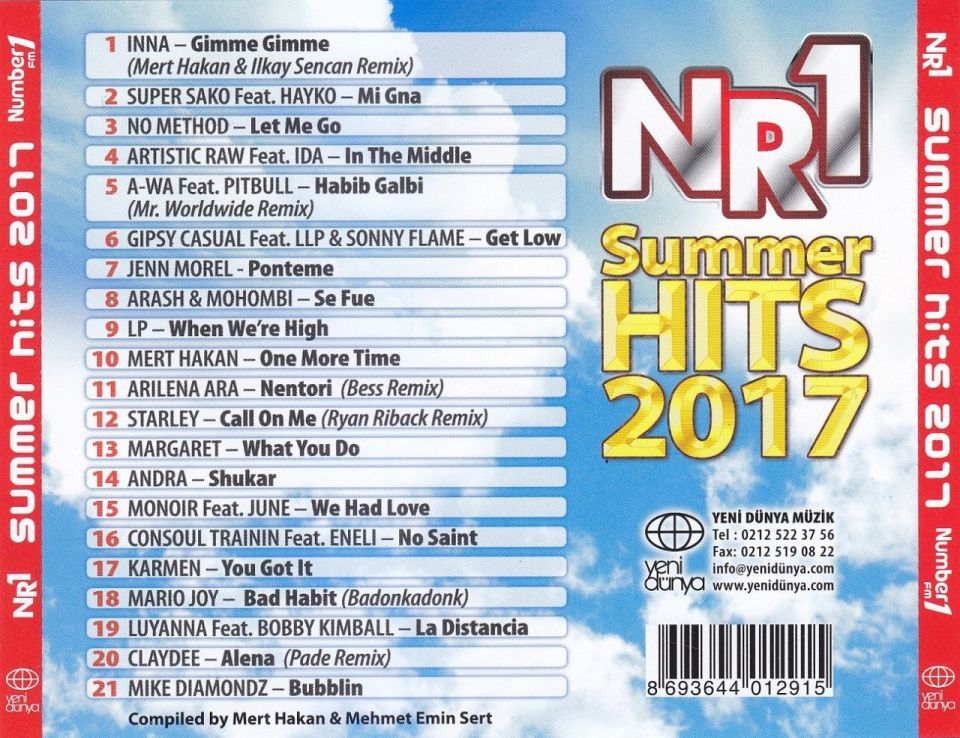 NR1 SUMMER HITS 2017 - VARIOUS
