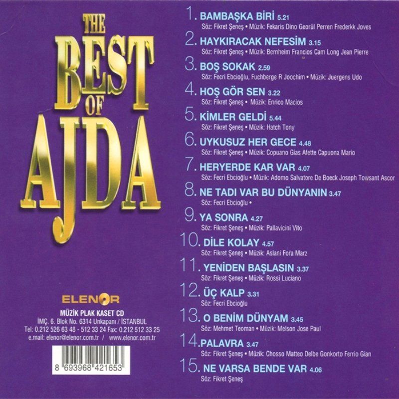AJDA PEKKAN - THE BEST BEST OF AJDA (2 LP)