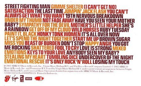 THE ROLLING STONES - FORTY LICKS (2 MC)