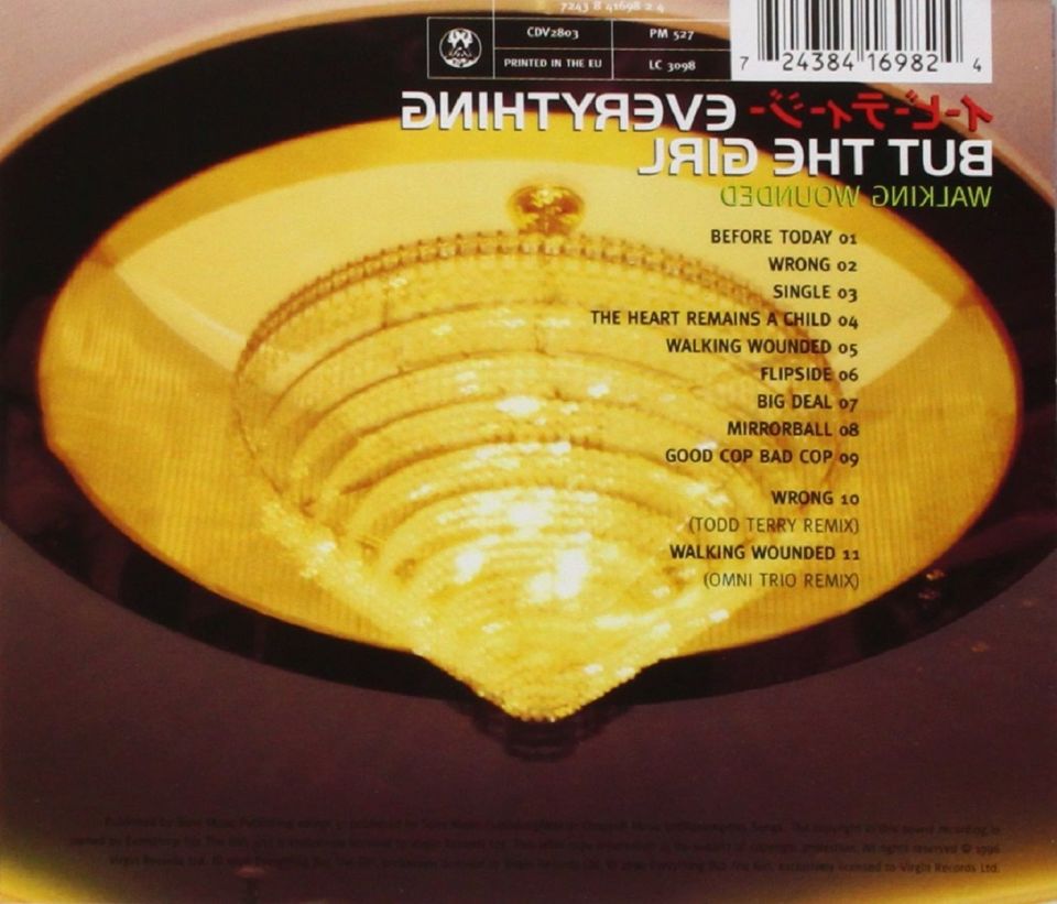 EVERYTHING BUT THE GIRL - WALKING WOUNDED (CD) (1996)