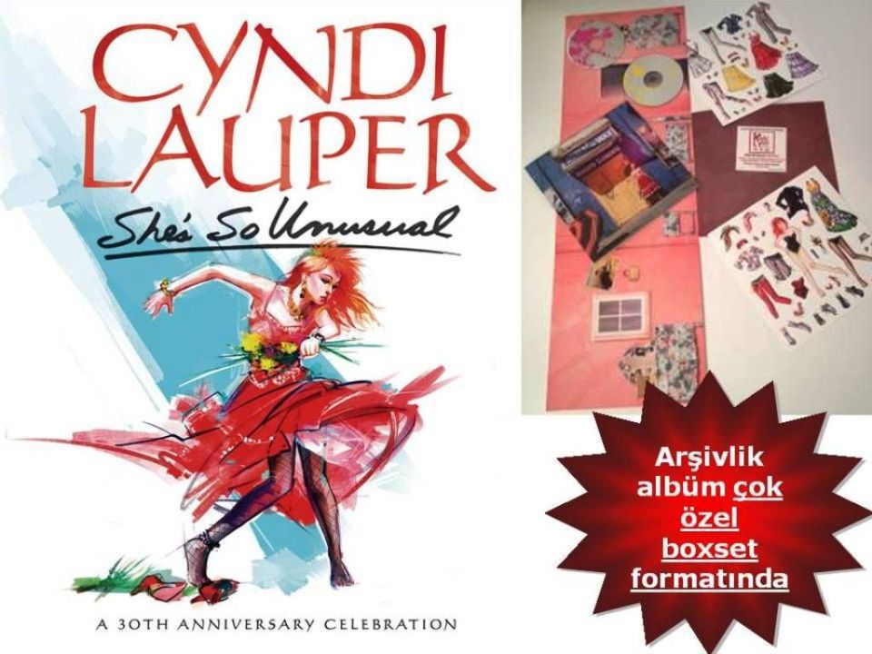 CYNDI LAUPER - SHE IS SO UNUSUAL