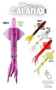 Fujin Calamax 140gr Combo Squid Silikon Yem