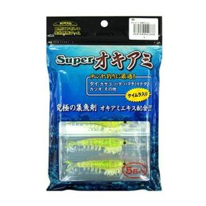 NIKKO OKIAMI SHRIMP L 58MM YELLOW GLITTER #088SİLİKON YEM