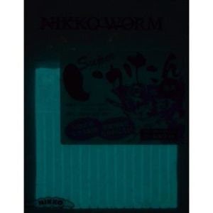 NIKKO SQUID STRIPS 95MM GLOW PEARL WHITE SİLİKON YEM
