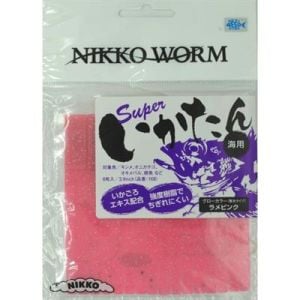 NIKKO SQUID STRIPS 95MM GLOW PINK SPARKLE SİLİKON YEM