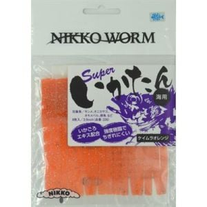 NIKKO SQUID STRIPS 95MM UV ORANGE SİLİKON YEM